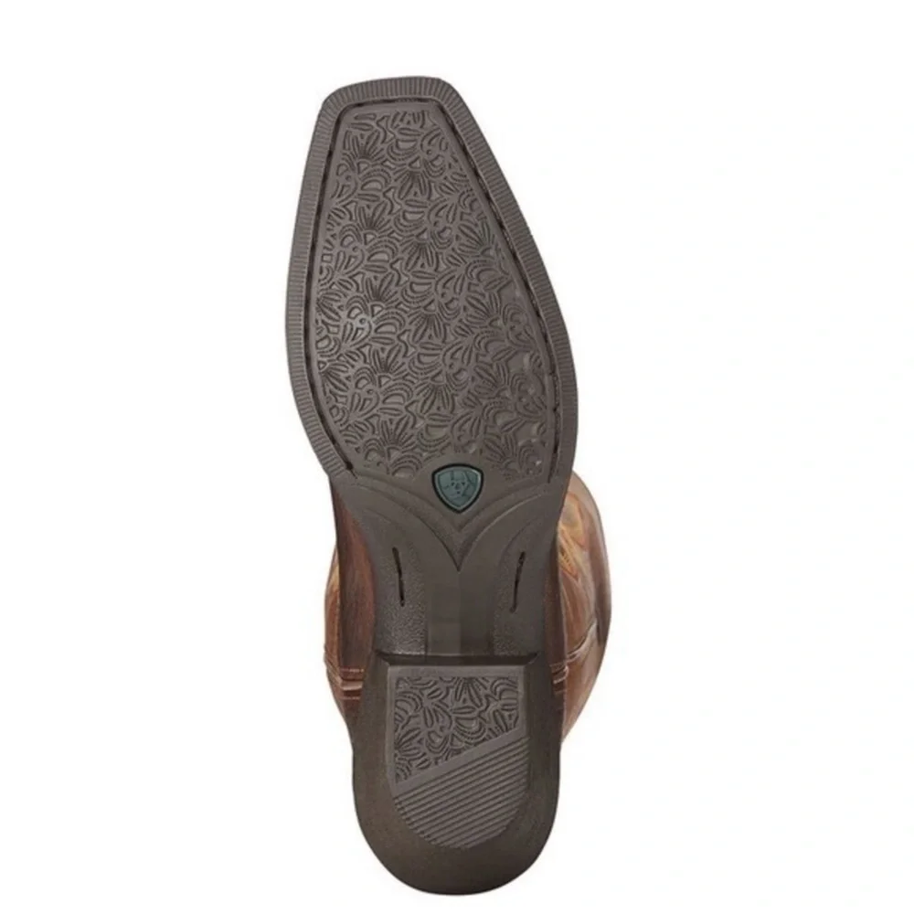 ✨NWT Ariat Round Up Square Toe II Western Boot 🥾 Cowboy 🤠 - 8 - Picture 3 of 13